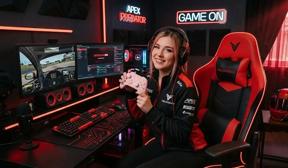 Kırmızı Oyuncu Koltuğu ve Gaming Dünyası